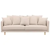 Livetastic 3-Sitzer Sofa beige