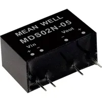 MW Mean Well MDS02N-12 DC/DC-Wandlermodul 167mA 2W Anzahl Ausgänge: