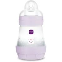 MAM Easy Start Babyflasche, 160 ml, Anti-Kolik-Fläschchen, gemischtes Stillen, reduziert Luftblasen und Koliken, selbststerilisierendes Babyzubehör, Größe 1, Rosa
