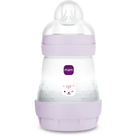 MAM Easy Start Babyflasche, 160 ml, Anti-Kolik-Fläschchen, gemischtes Stillen, reduziert Luftblasen und Koliken, selbststerilisierendes Babyzubehör, Größe 1, Rosa