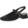 CAPRICE Slingpumps in BLACK Comb), 38,5