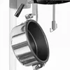 Royal Catering Popcornmaschine - 1600 W - 5 kg/h - weiß & golden -