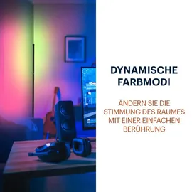 Grundig LED-Eckstehleuchte 140 cm schwarz