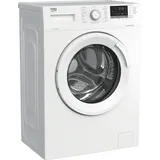 Beko WUX81232WI/IT Waschmaschine Freistehend Frontlader 8 kg 1200 RPM C Weiß - Weiß