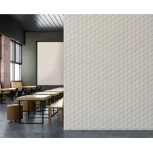 Living Walls Vliestapete 3D-Tapete Würfelmuster - Geometrische Vliestapete, strukturiert, leicht glänzend, (1 St) grau