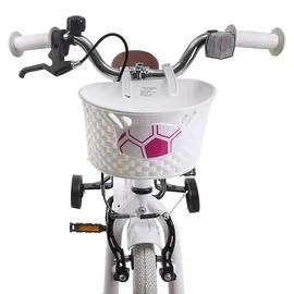 vidaXL Kinderfahrrad 14 Zoll weiß