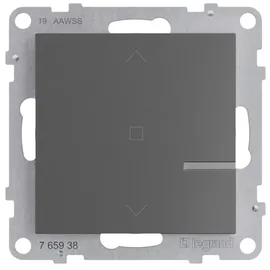 Legrand Seano with Netatmo Rollladenschalter Smart Home Anthrazit