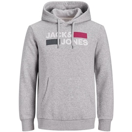 JACK & JONES Corp Logo Kapuzenpullover Black 4XL