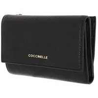 Coccinelle Metallic Soft Wallet E2MW5116601 noir