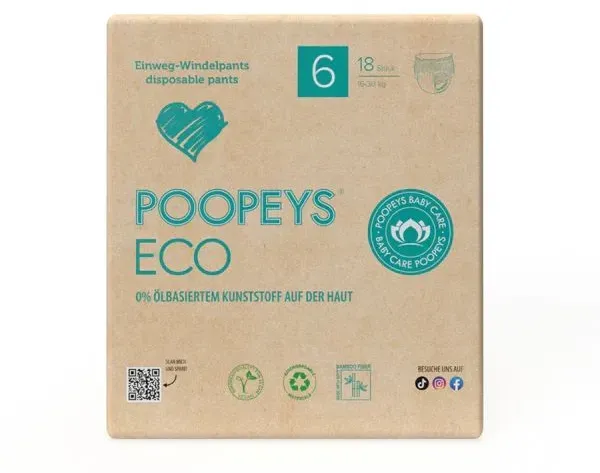 Poopeys ECO Pants 6 | 16+ KG 22 St