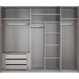 WIMEX Kleiderschrank Indiana 250 x 216 x 65 cm Grau