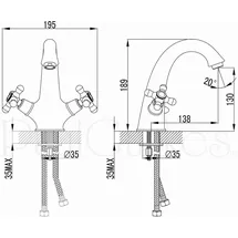 PaulGurkes Zweihandmischer (PG16T4)