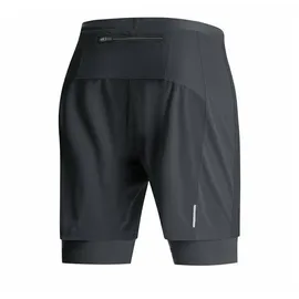 Gore Wear R5 2in1 Shorts Herren schwarz S 2022 Laufhosen