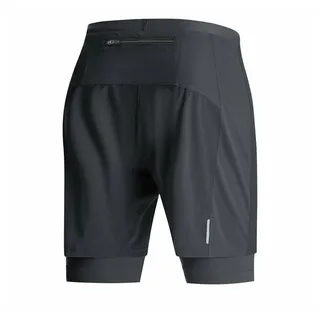 Gore Wear Gore Herren R5 2in1 Shorts schwarz