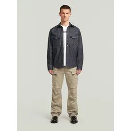 G-Star Dakota Regular Fit Langarmhemd Blau XL