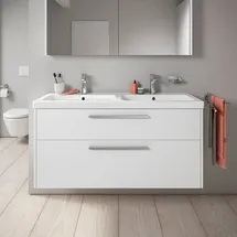Duravit D-Code Waschtischunterschrank, 2, Auszüge, DC4674010180000,