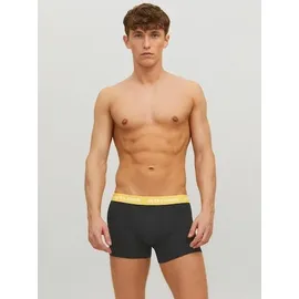 JACK & JONES Vito Solid Boxershorts 7 Einheiten Black / Pack Black L