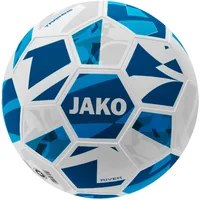 Jako River Fußball Trainingsball 659 weiß/navy 5