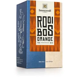 Rooibos Orange Bio-Tee – 18 Beutel für fruchtig-süßen Teegenuss 32,4 g, DK-Beutel