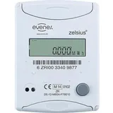 Evenes Kompaktwärmezähler DN 20 1"AG x 130mm Durchfl. 2,5m3/h inkl. Eichgebühr
