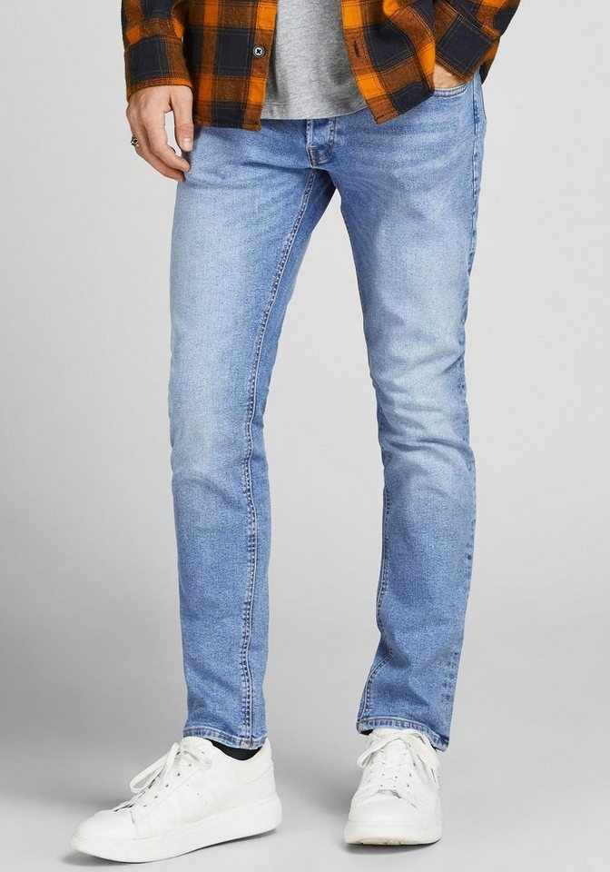 Jack & Jones Slim-fit-Jeans Glenn blau 32