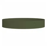 vidaXL Pflanzenring Ø 120 x 20 cm Olive Grün