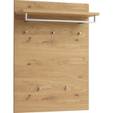 VOSS MÖBEL Garderobenpaneel Vedo Holz Braun Eiche
