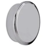 Maul Magnet silber, Metall Ø 2,5 x 0,9 cm, 1 St.