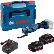 Bosch GOP 18V-34 inkl. 2 x 5,0 Ah + L-Boxx