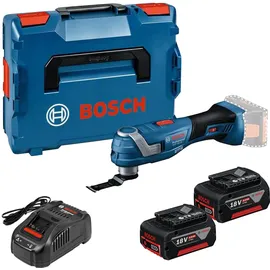 Bosch GOP 18V-34 inkl. 2 x 5,0 Ah + L-Boxx