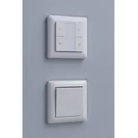 Paulmann 2er Multipack 4064161217567 SH ZB Wandtaster Doppelwippe On/Off/Dimm 2er