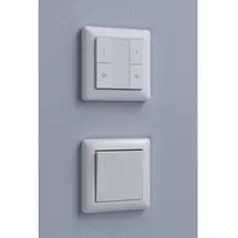 Paulmann 2er Multipack 4064161217567 SH ZB Wandtaster Doppelwippe On/Off/Dimm 2er