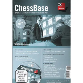 ChessBase Magazin 182: Heft + DVD - Schach NEU / OVP !!