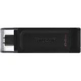 Tragbarer USB-Stick USB 3.2 Typ C, 64 GB, schnelle Speicherung, ideal für die einfache und sichere Übertragung und Speicherung von Daten.