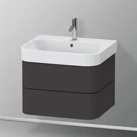 Duravit Happy D.2 Plus Waschtischunterschrank, 2 Auszüge, HP4386080800000