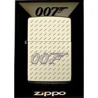 Zippo James Bond 007™ Satin Chrome Sturmfeuerzeug