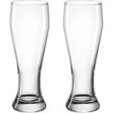 Montana Weizenglas Basic 2tlg. Glas Transparent Klar 500 ml