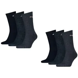 Puma Sportsocken Regular Crew Socken Sport 6-Pack denim - 43-46