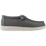HEYDUDE Wally Canvas Herren Light Grey 41