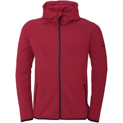 uhlsport ID Sweatjacke mit Kapuze Kinder bordeaux 140
