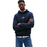 Tommy Hilfiger Herren Hoodie Outline Flag Script mit Kapuze,
