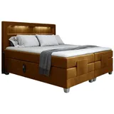 Fun Möbel Boxspringbett Gelb,
