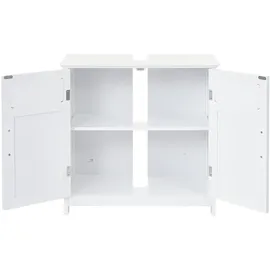 Mendler Waschbeckenunterschrank HWC-A85, Badschrank 60x60x30cm ~ weiß