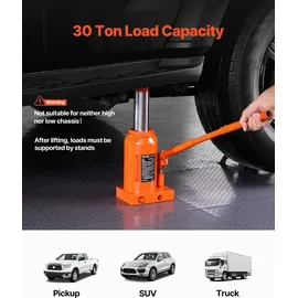Vevor Wagenheber Stahl 285-475 mm orange