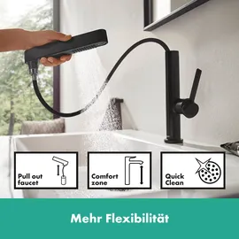 Hansgrohe Finoris 230 2jet Einhandmischer mattschwarz 76063670