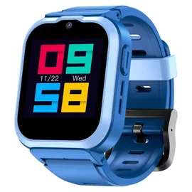 Onestyle SMW-Kids 4G BT 35 mm Kunststoffgehäuse Blau Silikonarmband Blau M
