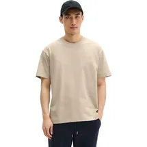 Marc O'Polo T-Shirt MARC O'POLO "aus schwerem Bio-Baumwoll-Jersey", Jungen, Gr. XL, light oat, Obermaterial: 100% Baumwolle, unifarben, Basic, loose fit, Shirts T-Shirt