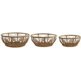 DKD Home Decor Körbe-Set, Standard