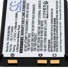 Powery Akku für Kopfhörer steelseries Arctis Nova Pro, 61527 - Schwarz