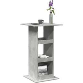 vidaXL Bartisch 60 x 60 x 102 cm Grau